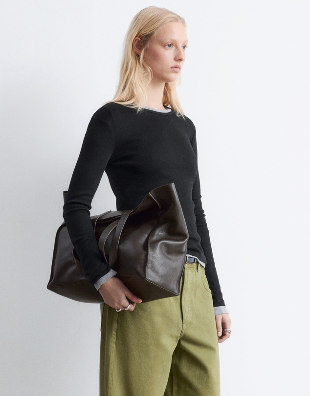 & Other Stories - Ribbed LS Top