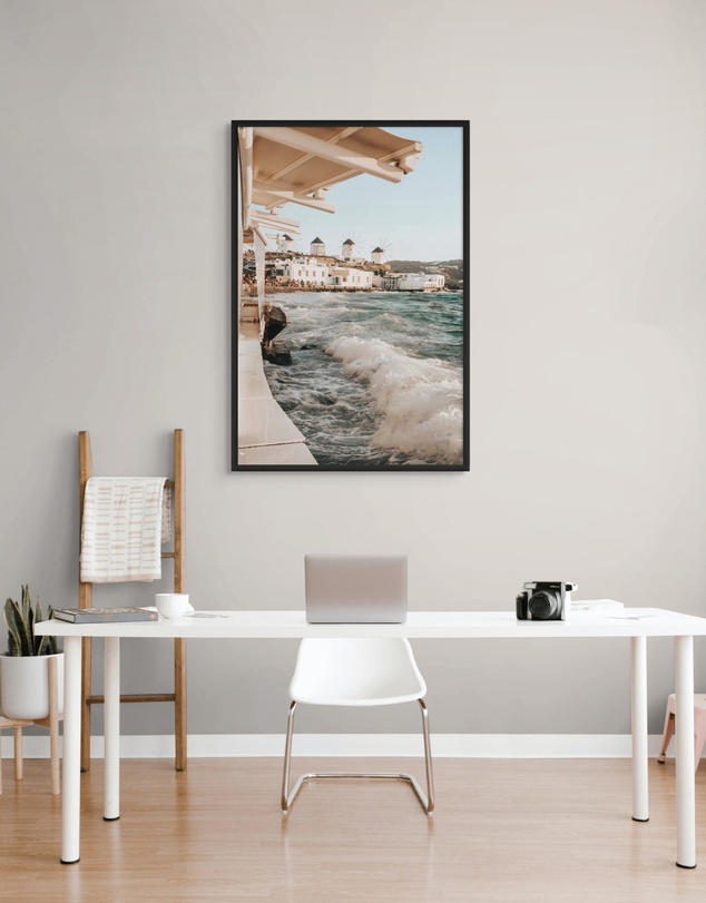 Amichi Co - Windmills Fine Art Print