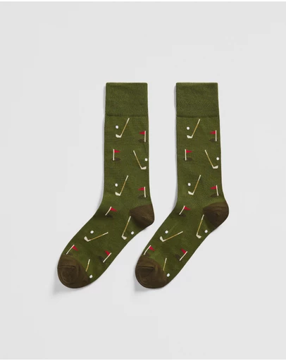 Country Road - Golf Sock