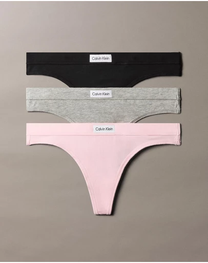 Calvin Klein - 3-Pack Classic Comfort Thongs
