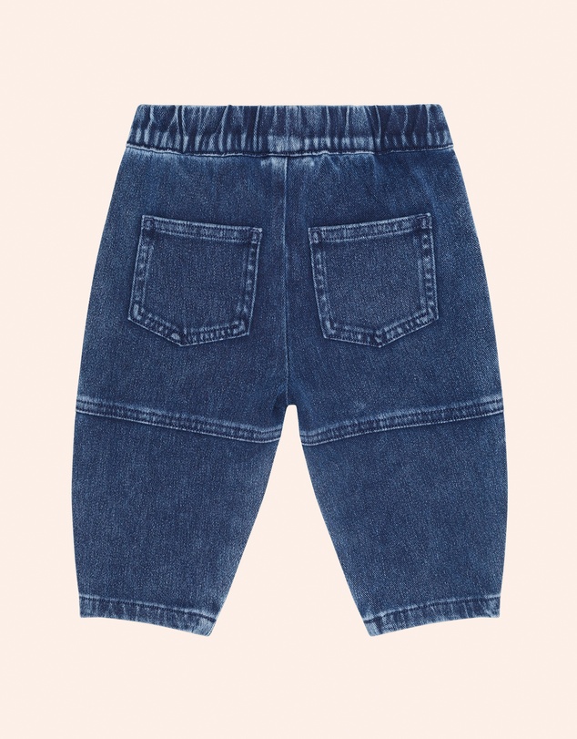 Huxbaby - Knit Denim Pocket Pants - Babies-Teens