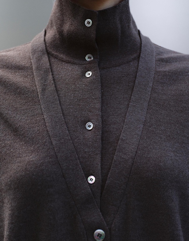 Source Unknown - Fabbie Layered Cardigan