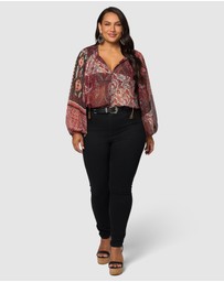 The Poetic Gypsy - Aurora Drift Blouse