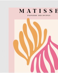 Inka Arthouse - Pink Coral by Henri Matisse Art Print