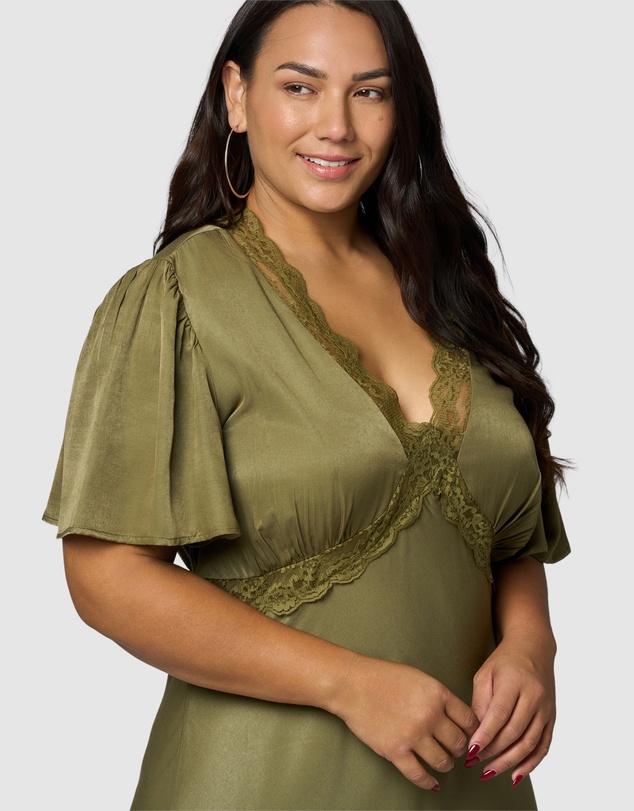 Sunday In The City - Electric Guitars Maxi Dress