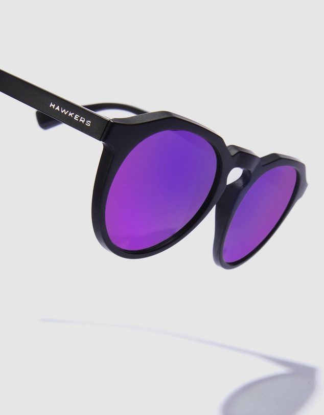 Hawkers Co - HAWKERS - Polarized Black Joker Warwick Raw Sunglasses for Men and Women UV400