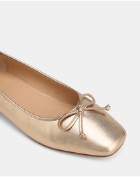 Wittner - Armenia Metallic Leather Ballet Flats