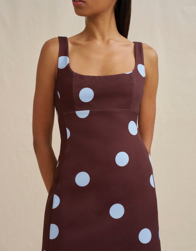 BY JOHNNY. - Paloma Polka Mini Dress