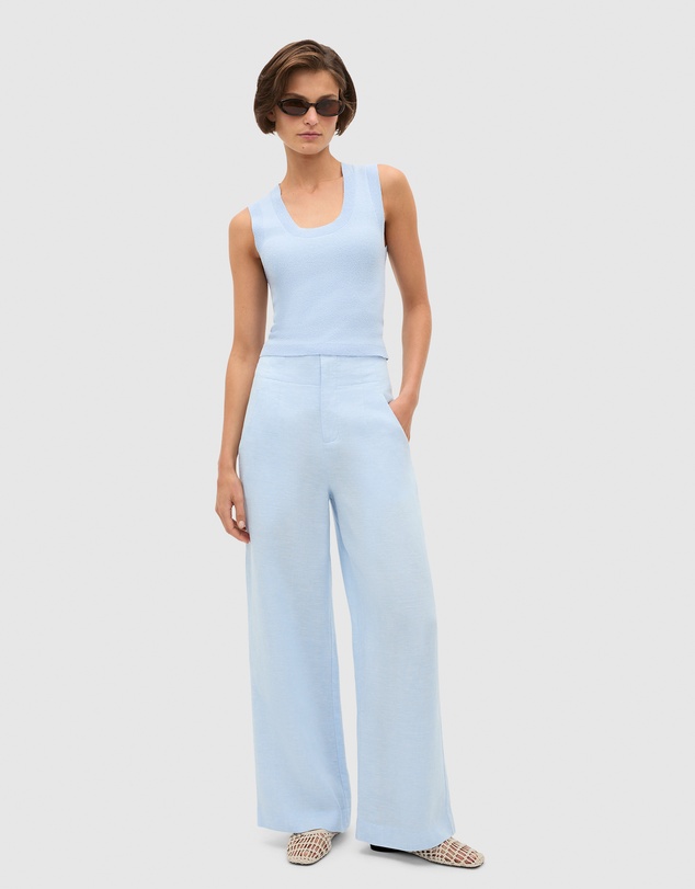 Seed Heritage - Core Linen Waisted Pant
