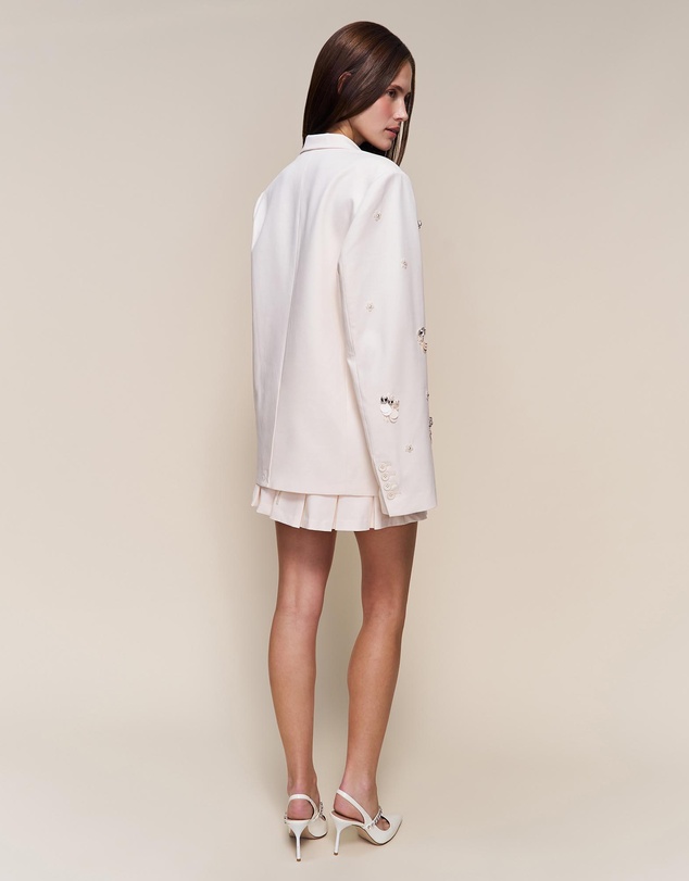 Guizio - Embellished Oversized Blazer