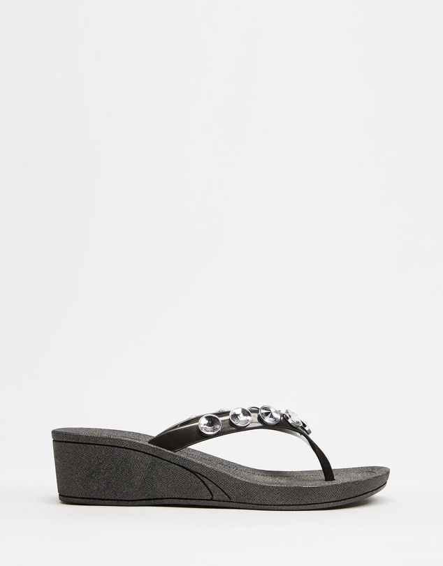 Holster - Neptune Jewelled Y-Strap Wedge - Black