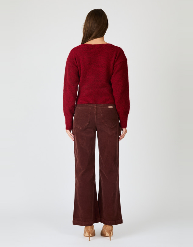Rolla's - Sailor Wide Leg Corduroy Pants - Cognac