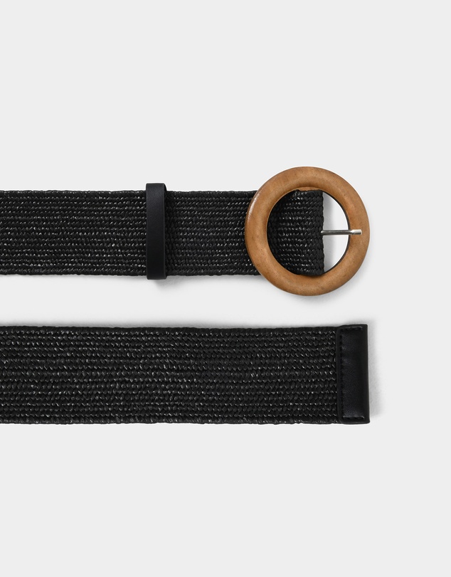 Forcast - Sarina Raffia Elastic Belt