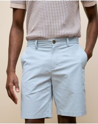 Trenery - Cotton Twill Chino Short in Ice Blue