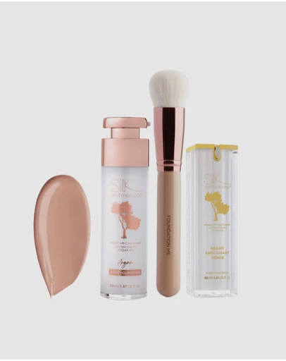 Silk Oil of Morocco - Argan Foundation Essentials - Value Pack - Beige