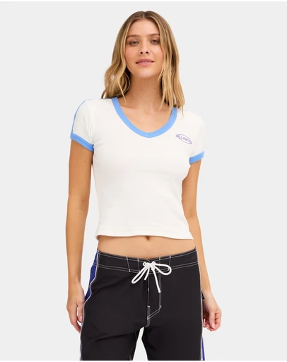 Billabong - Womens Surf Vibe V Neck T-Shirt