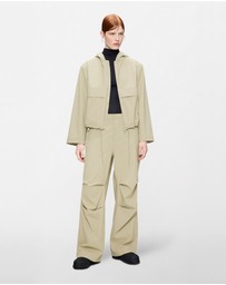 RAINS - Suva Hardshell Short String Women's Jacket Beige