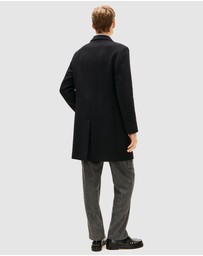 Tommy Hilfiger - Smart Casual Wool Blend Single Breasted Coat