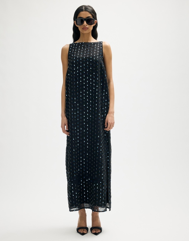 Minima Esenciales - Sevina Beaded Maxi Dress