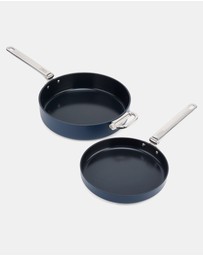Joseph Joseph - Space 2-piece Non-stick Frying Pan Set