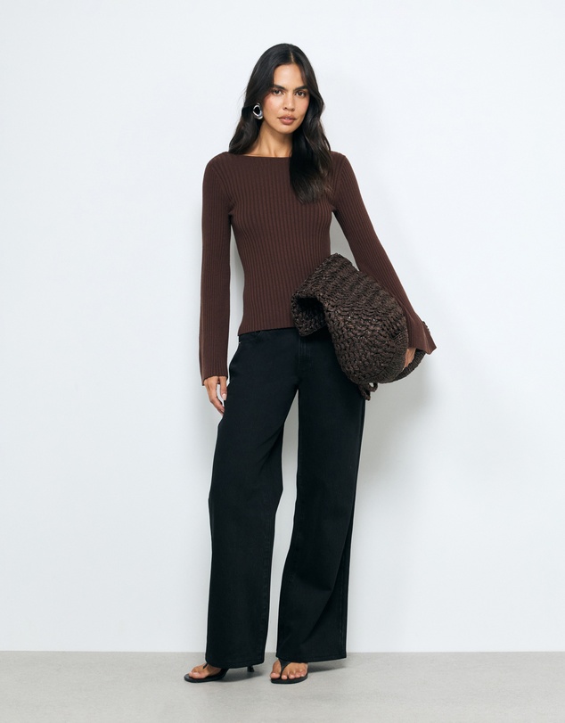 AERE - Low Rise Relaxed Jeans