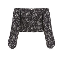City Chic - Abbie Floral Print Top