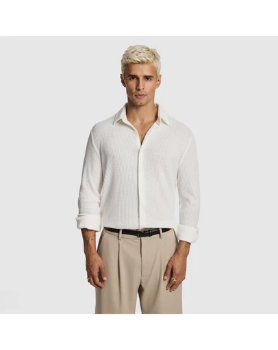 yd. - Zephyr Textured Shirt