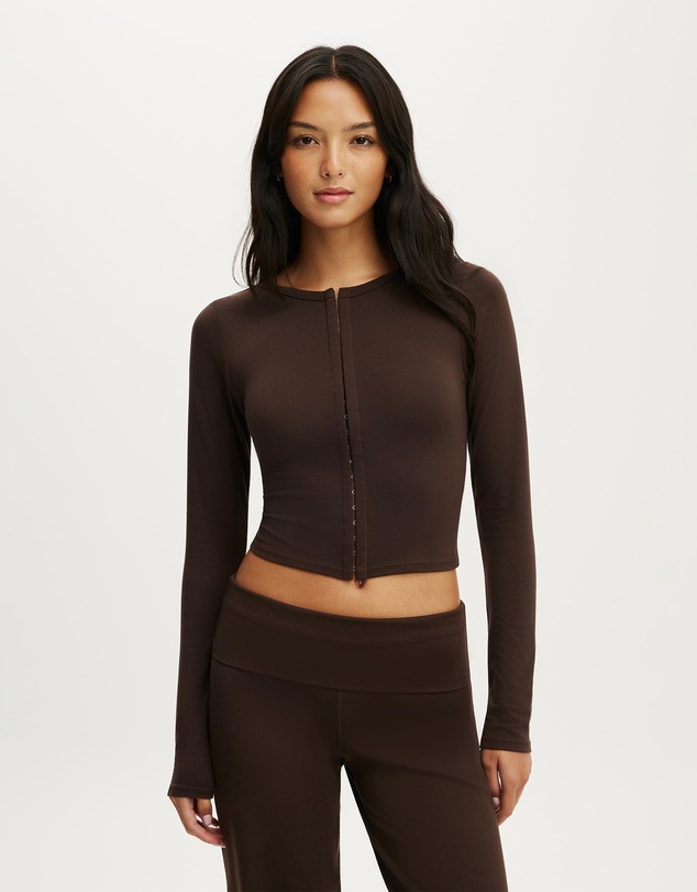 Cotton On Body Active - Ultra Soft Corset Long Sleeve