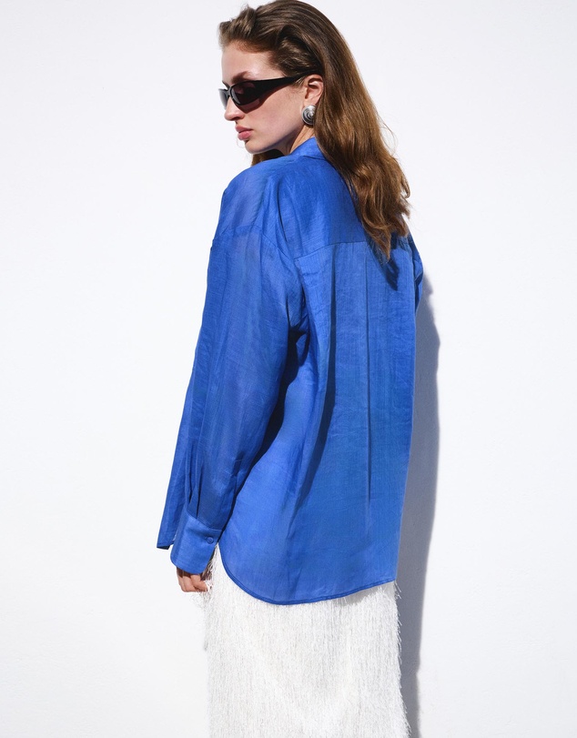 M.N.G - Ramie Shirt with Pockets