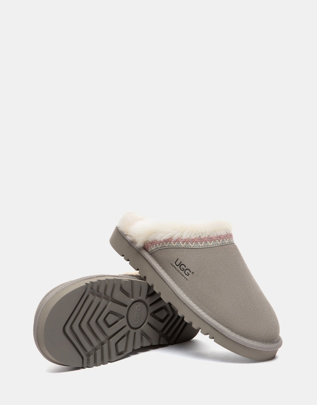 EVERAU - Australian Shepherd Ugg Liora Slipper Cow Suede Upper House Shoes