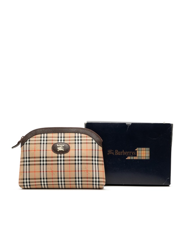 Pre-Loved by Azura Reborn - Pre-Loved Haymarket Check Canvas Clutch