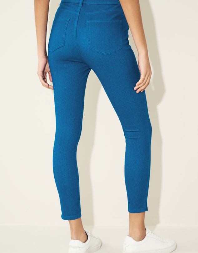 NEXT - Cropped Denim Jersey Leggings