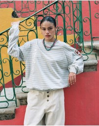 KINGA CSILLA - Smoke Stripe Med Jumper