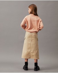 Calvin Klein Jeans - Girls Relaxed Logo Jumper