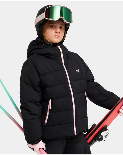 Roxy - Girls 8 to 16 Snowyhill Puffy Snow Jacket