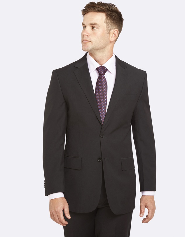Kelly Country - Tussoni Tailored Essential Black Suit