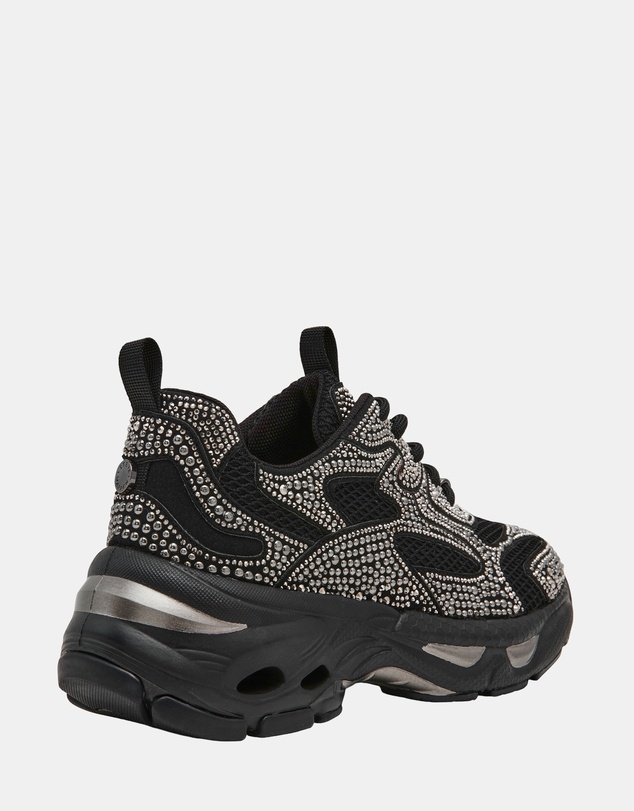 Steve Madden - Zonar-R Black/Pewter Sneakers