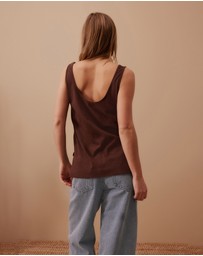 Ceres Life - Bloom Slouchy Scoop Tank