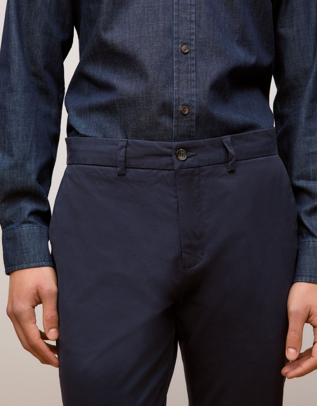 Trenery - Regular Fit Chino Pant in Navy