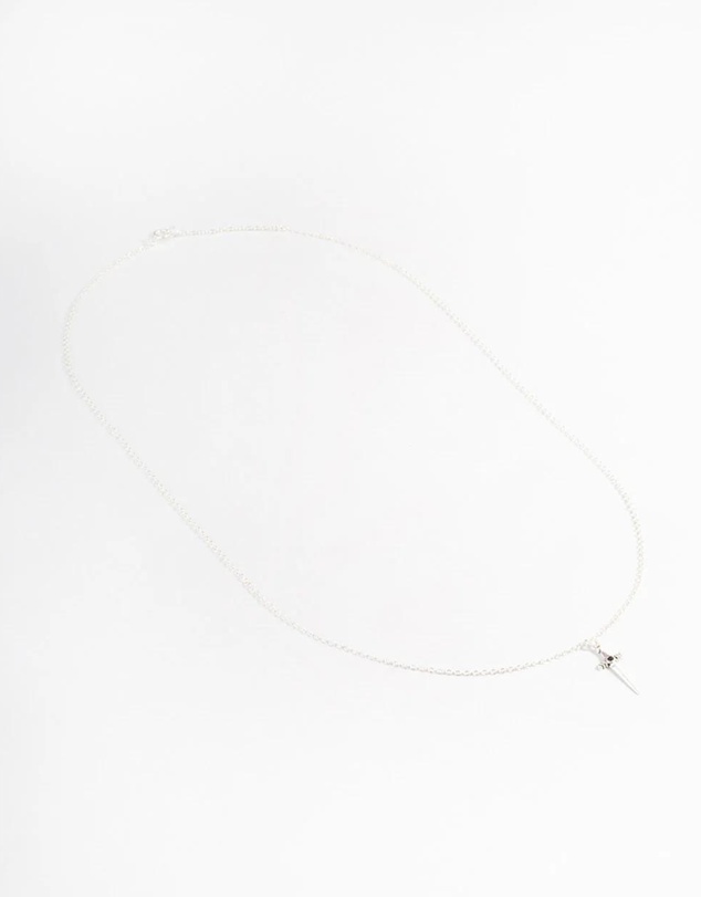 Lovisa - Sterling Silver Dagger Pendant Necklace