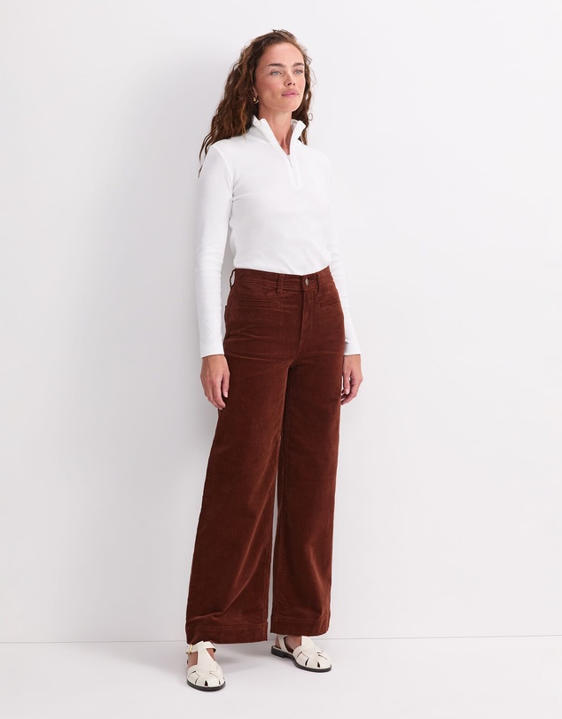 Sportscraft - Cleo Cord Wide Leg Jean