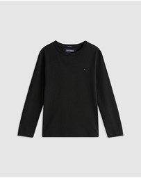 Tommy Hilfiger - Basic Long Sleeve Knit Tee - Kids