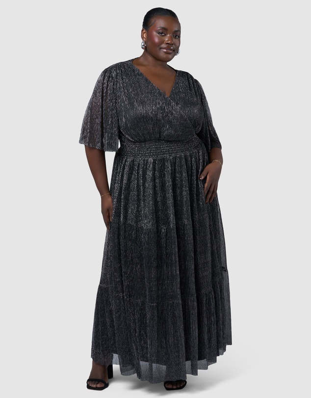 Pink Dusk by Curve Project - Steamy Encounters Maxi Dress