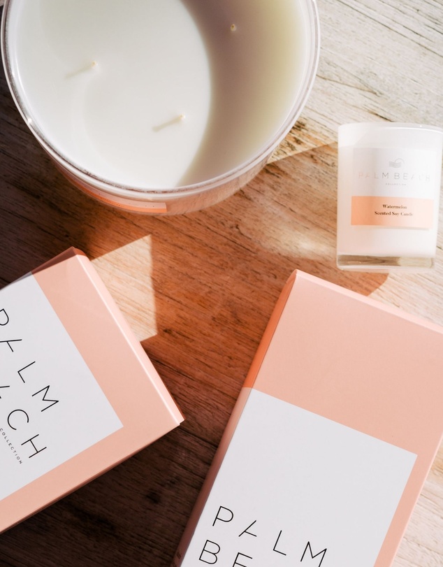 Palm Beach Collection - Watermelon 90g Scented Soy Candle