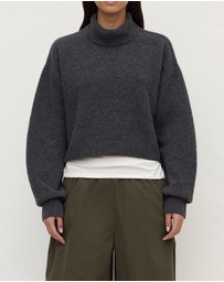 Assembly Label - Paris Wool Cashmere Knit Turtleneck Jumper