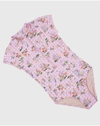 Aqua Blu Kids - Robin Short Sleeve One Piece - Teens