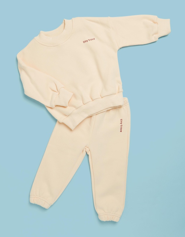 Tiny Trove - Woodie 3D Logo Tracksuit - Babies-Kids