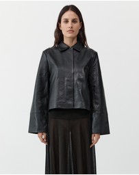 St. Agni - Leather Minimal Jacket