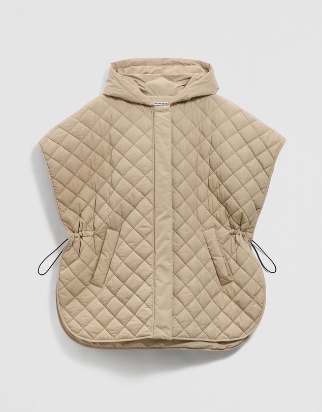 Country Road - Quilted Poncho