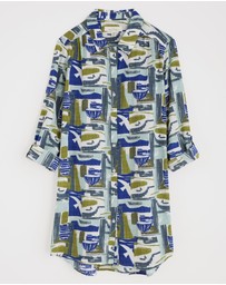 Seasalt - Seasalt Cornwall Green Wren Flutter Shirt